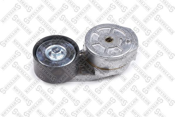 Натяжной ролик (натяжитель) приводного клинового зубчатого ремня Stellox. Артикул 81-67755-SX