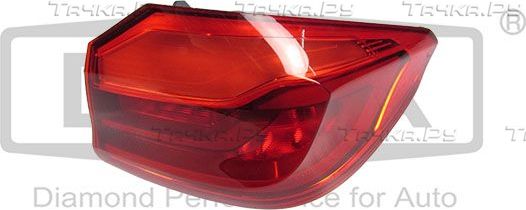 Фонарь задний DPA правый для BMW 5 VII (G30/G31) 2016-2026. Артикул 81391402