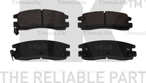 Тормозные колодки NK задние для Cadillac Eldorado X 1991-2002. Артикул 223616