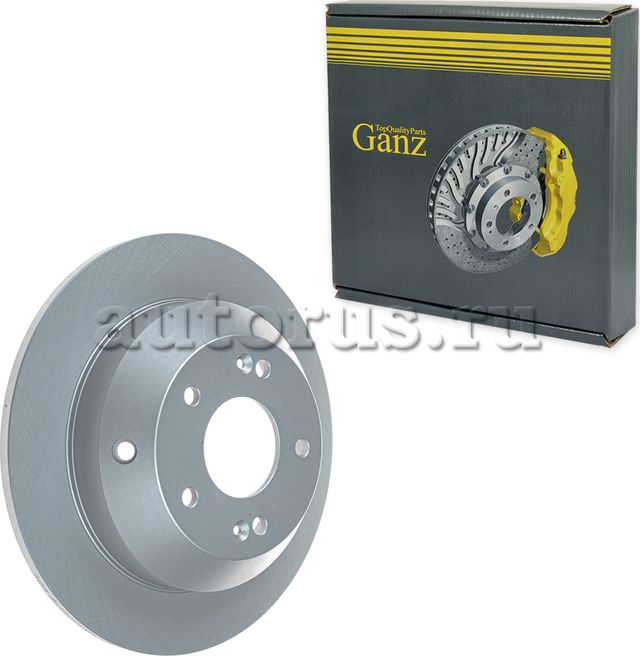 Диск тормозной задний (Ganz). Артикул GIJ06017