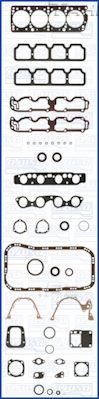 Прокладки двигателя (комплект) Ajusa FIBERMAX для Fiat Croma I 1991-1992. Артикул 50106600