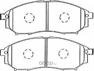 Колодки тормозные  дисковые INFINITI FX Series (Aisin). Артикул b1n036