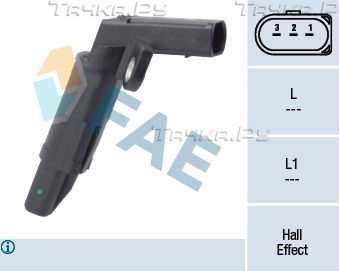 Датчик положения коленвала FAE для Volkswagen Fox I 2005-2011. Артикул 79178