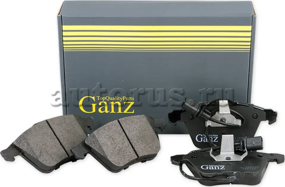 Колодки торм.пер. (Ganz). Артикул GIJ09038