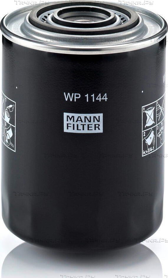 Масляный фильтр Mann-Filter для Peugeot Boxer II (244) 2002-2006. Артикул WP 1144