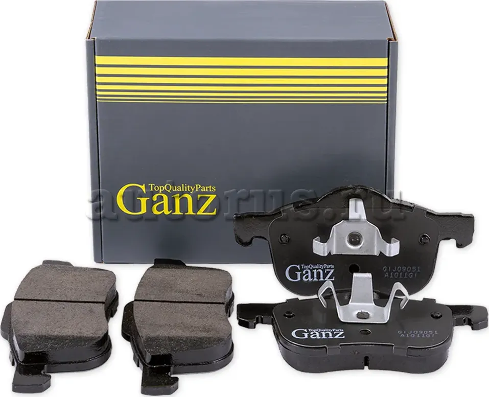 Колодки торм.пер. (Ganz). Артикул GIJ09051