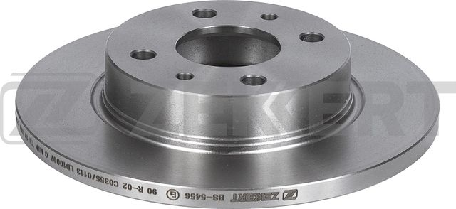 Тормозной диск Zekkert передний для ВАЗ 2105 1986-2012. Артикул BS-5456