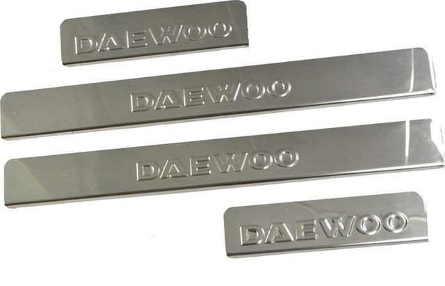 Накладки Ладья на внутренние пороги (штамп) для Daewoo Matiz II 2009-2026. Артикул 014.65.161