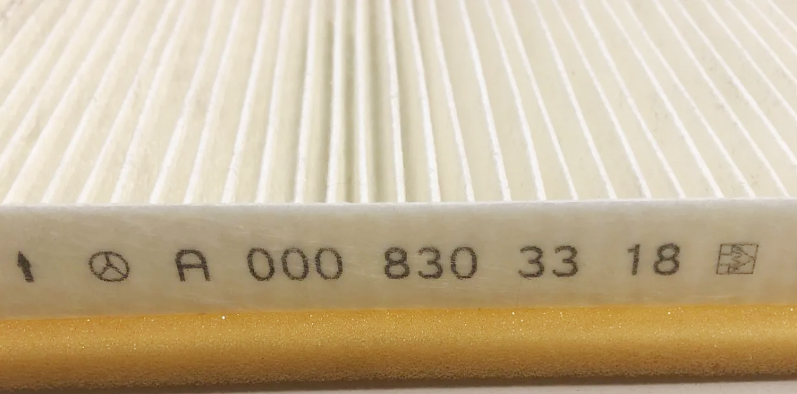 Салонный фильтр Mercedes-Benz. Артикул A0008303318