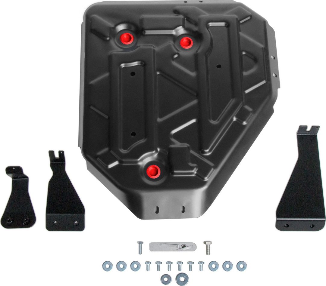 Защита АвтоБРОНЯ для топливного бака Hyundai Tucson IV 2021-2026. Артикул 111.02389.1