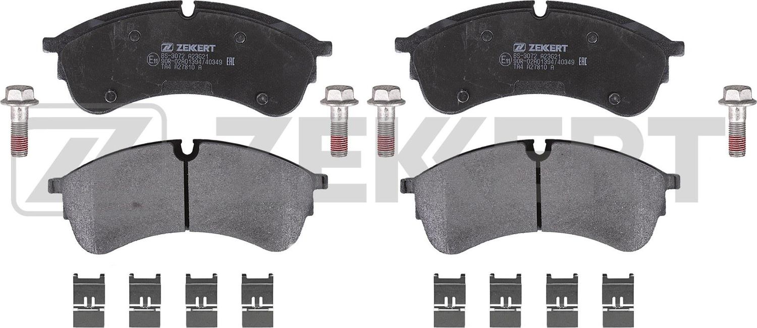 Тормозные колодки Zekkert. Артикул BS-3072