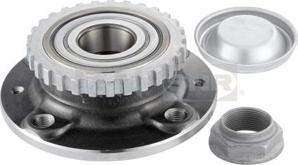 Ступичный подшипник (комплект) NTN / SNR задний для Citroen Xsara Picasso 1999-2004. Артикул R166.29