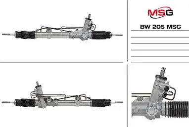 Новая Рулевая рейка BMW 3 E46 2WD 1998-2005 (MSG). Артикул BW205