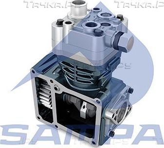 Компрессор пневмоподвески Sampa для MAN SÜ 2005-2009. Артикул 093.448