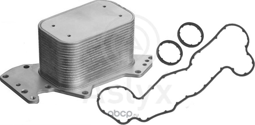 масляный радиатор, двигательное масло (Aslyx). Артикул AS203381