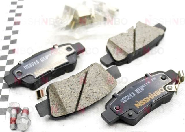 Тормозные колодки Nisshinbo. Артикул NP8014