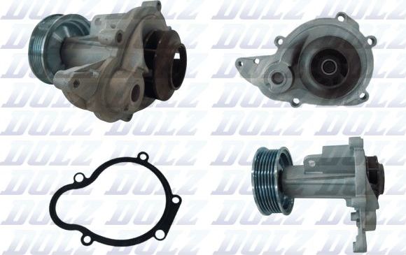 Помпа (водяной насос) Dolz для Alfa Romeo Giulia II (952) 2016-2026. Артикул S294