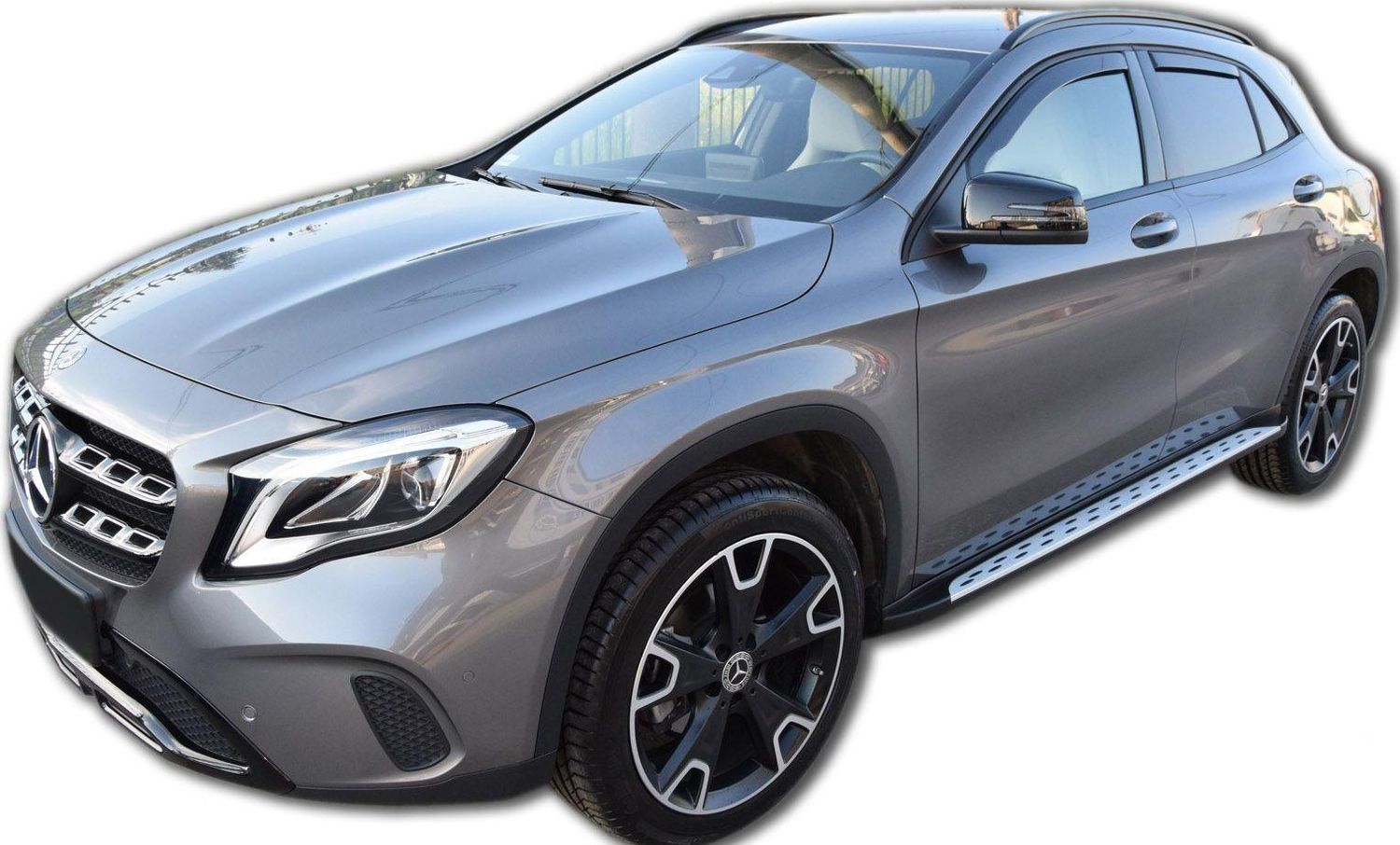 Дефлекторы "Heko" для окон Mercedes-Benz GLA-class X156 2014-2026. Артикул 23295