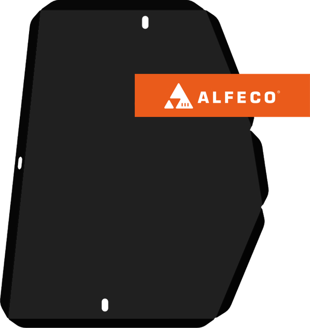 Защита Alfeco для топливного бака (левый) Chery Tiggo 8 Pro Max 4WD 2022-2026. Артикул ALF.02.28