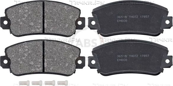 Тормозные колодки ABS передние для SEAT Ibiza I 1984-1993. Артикул 36518