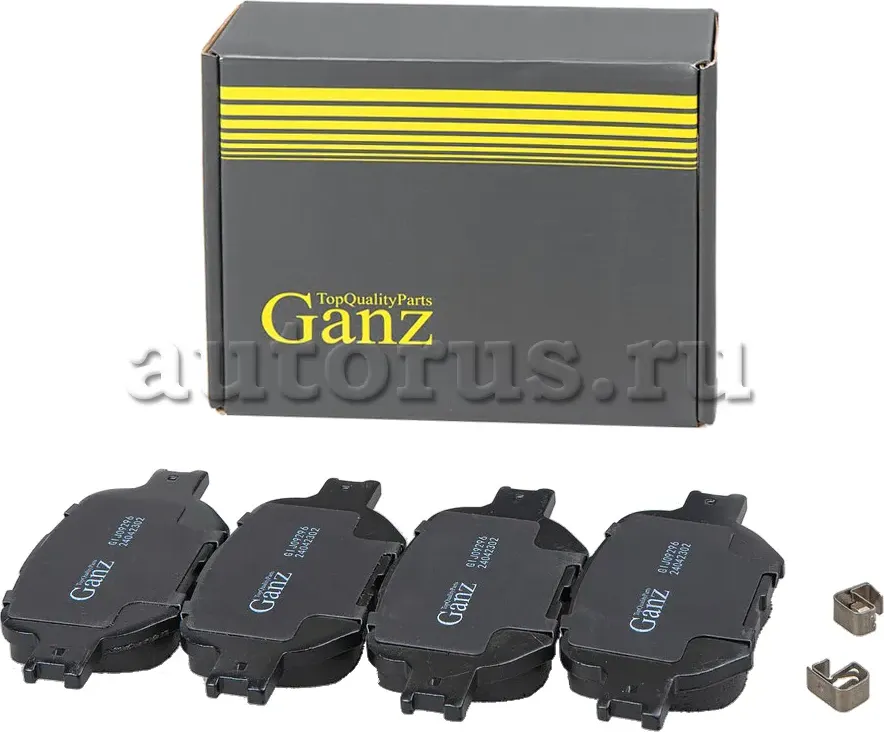 Колодки передние TOYOTA CELICA ZZT231 90> GANZ GIJ09296 Ganz. Артикул GIJ09296