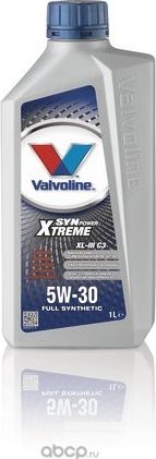 Масло Valvoline SYNPOWER XL-III C3 5W30 1л. Артикул 842039