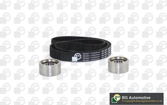 Ремень ГРМ с роликами (комплект) BGA. Артикул TB1407K