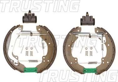 Тормозные колодки Trusting - задние для Fiat Ducato I 1982-1994. Артикул 6200