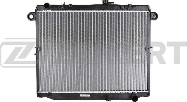 Радиатор охлаждения двигателя Zekkert для Toyota Land Cruiser 100 1998-2007. Артикул MK-1388