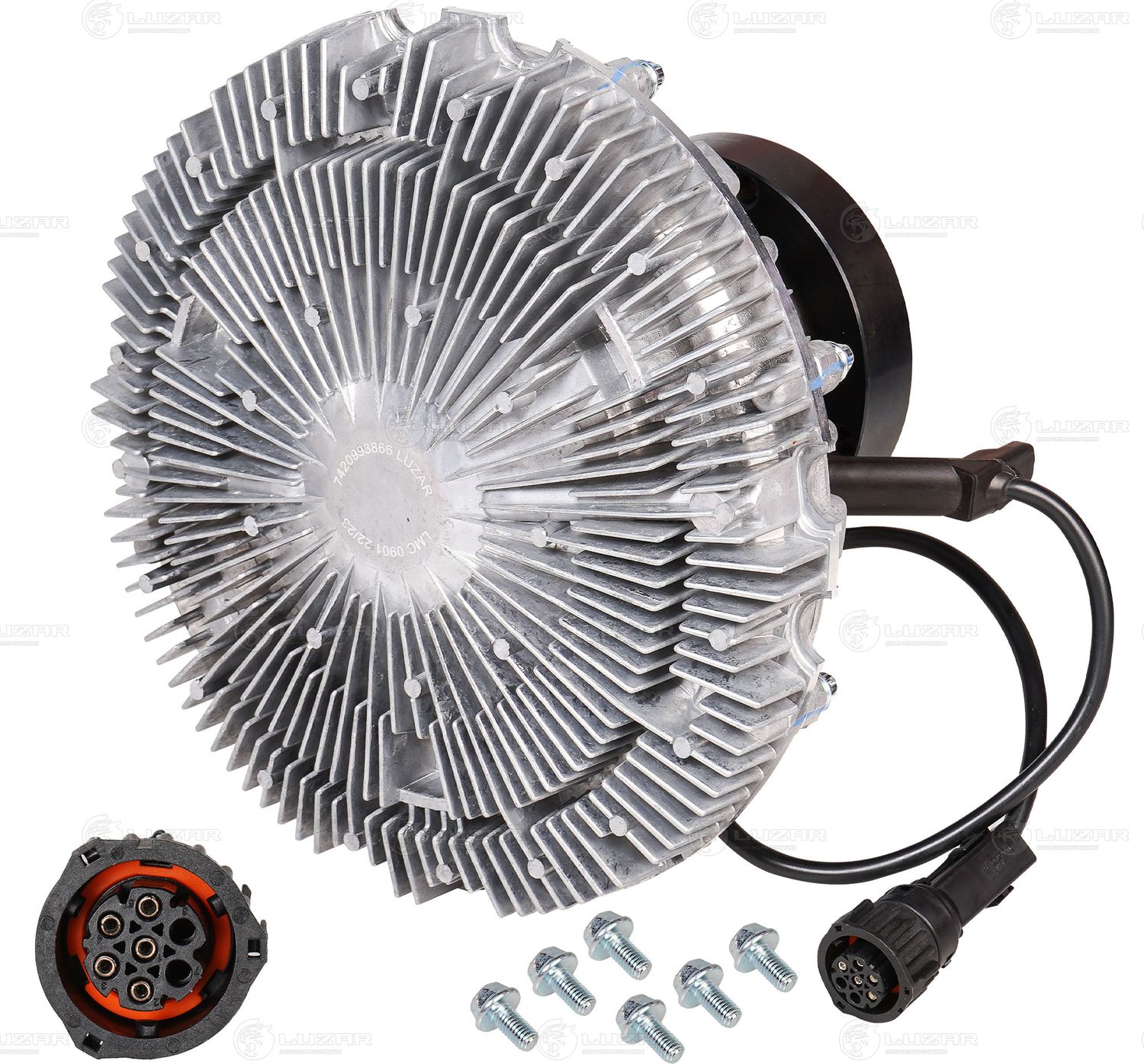 Муфта (вискомуфта) вентилятора Luzar. Артикул LMC 0901