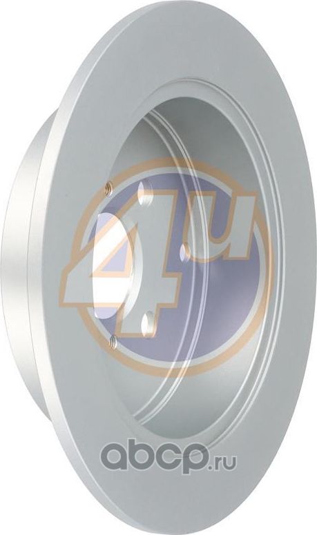 ДИСК ТОРМОЗНОЙ ЗАД TOYOTA YARIS VERSO (_P2_) 1999/08-2005/09 (269X9) (С ПОКРЫТИЕ (4U). Артикул 4UBD0233