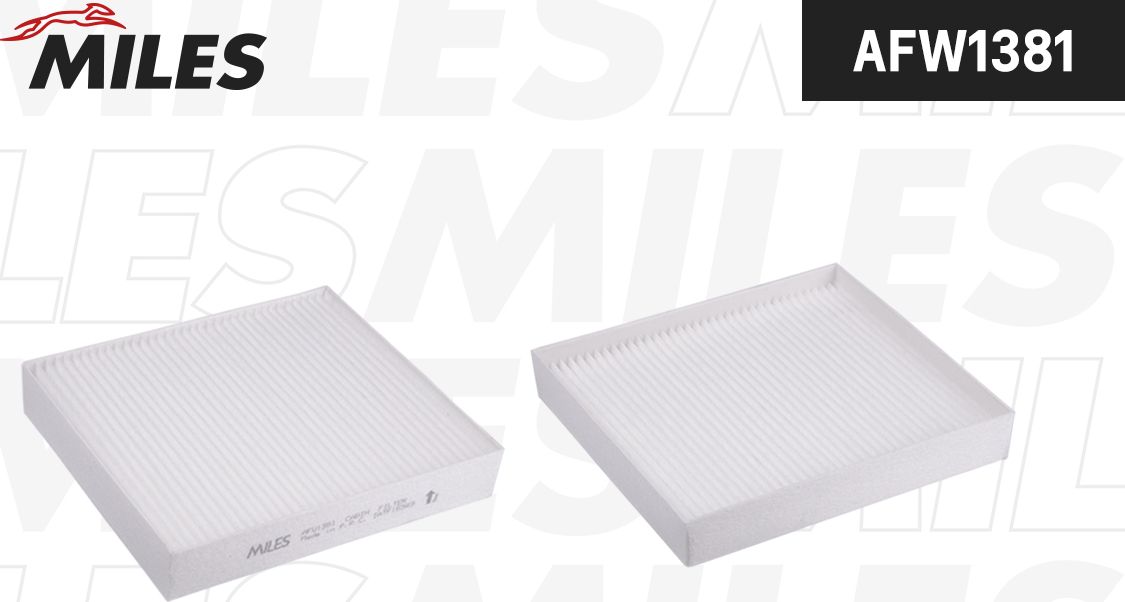 Салонный фильтр Miles. Артикул AFW1381