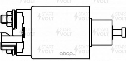 Втягивающее реле стартера StartVOLT. Артикул VSR 2718