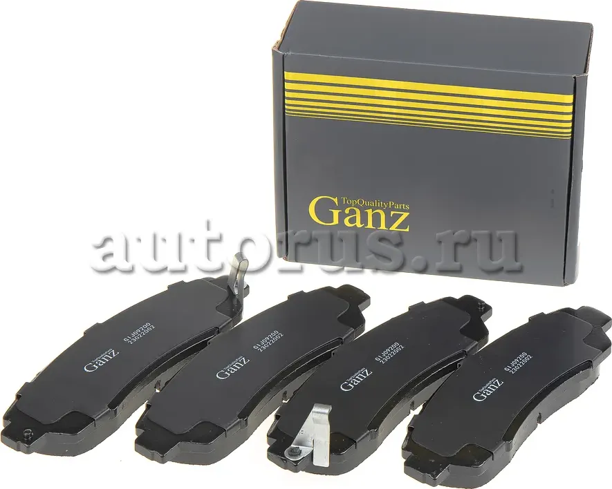 Колодки передние (Ganz). Артикул GIJ09200
