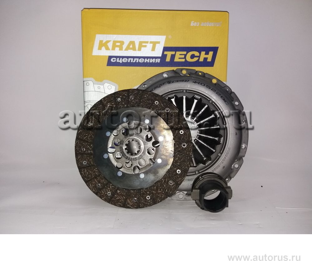 Сцепление (комплект) KraftTech DRPT 3P. Артикул W02228C