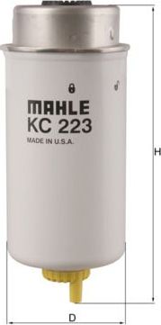 Топливный фильтр Mahle. Артикул KC 223
