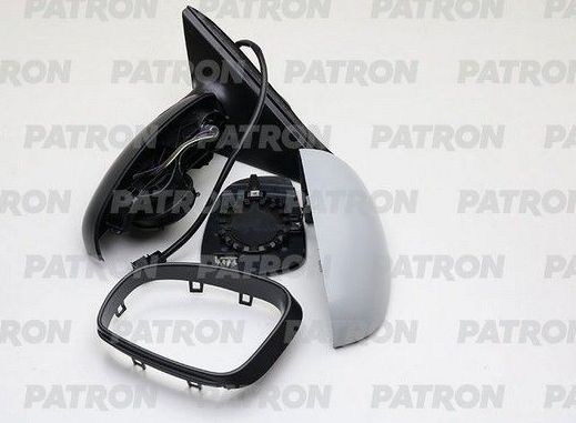 Зеркало боковое Patron левое для Skoda Roomster I 2006-2015. Артикул PMG3511M01
