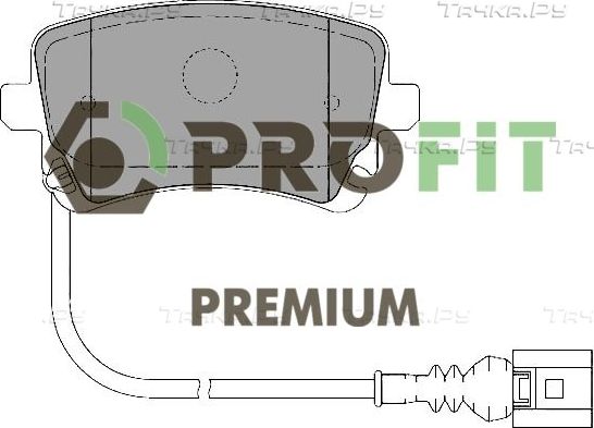 Тормозные колодки Profit. Артикул 5005-1644