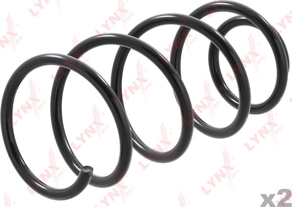 Пружина подвески LYNXauto передняя для BMW X1 I (E84) 2009-2015. Артикул SC-2829