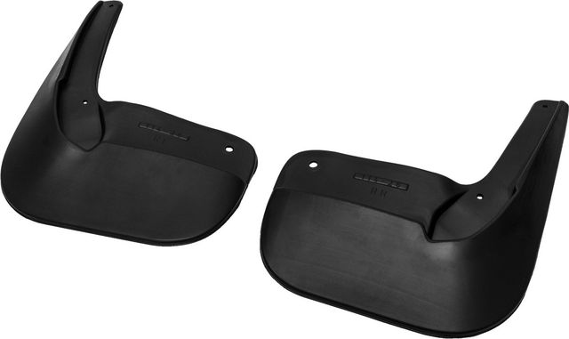 Брызговики Rival задняя пара для Lada Largus Cross универсал (для автомобилей с пластиковыми подкрылками) 2014-2019. Артикул 26003002