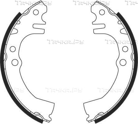 Тормозные колодки TRW. Артикул GS8699