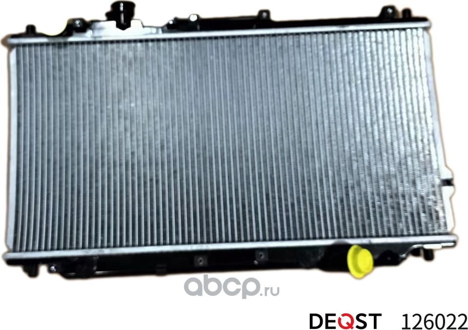 Радиатор охлаждения двигателя KIA SPECTRA (FB) Седан 00-11 1.6 DOHC (Deqst). Артикул 126022