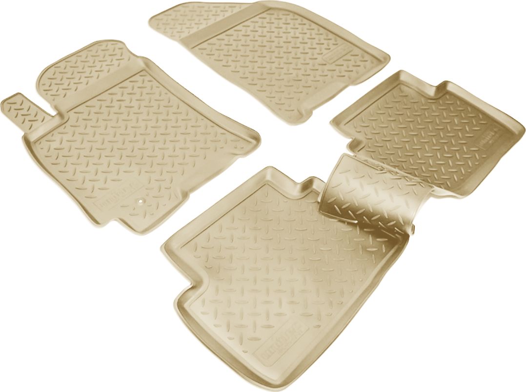 Коврики 3D Норпласт для салона Chevrolet Lacetti 2004-2013 Бежевый. Артикул NPL-Po-12-22-B