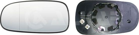 Зеркальное стекло бокового зеркала Alkar. Артикул 6431242