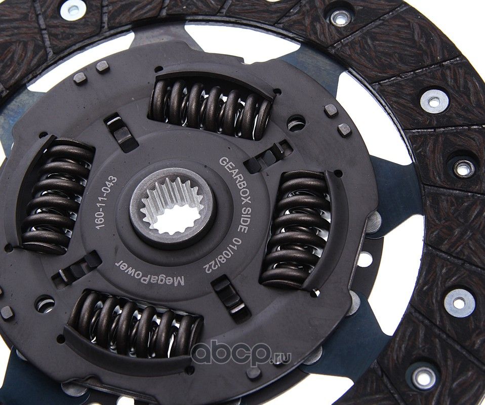 Сцепление FORD Focus (1.6/1.8) (16V) комплект MEGAPOWER. Артикул 16011043