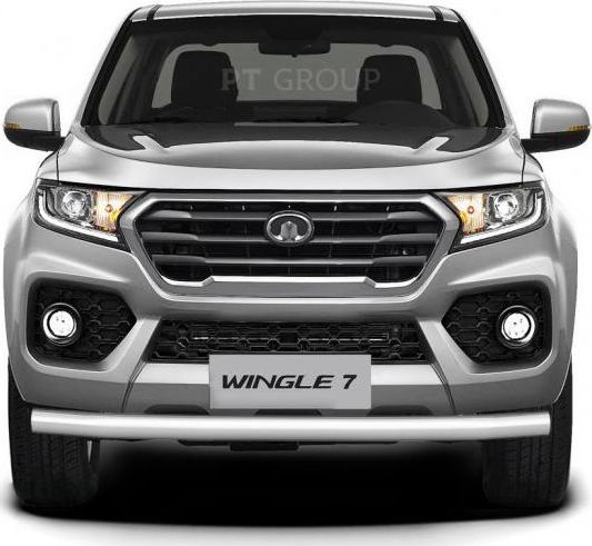 Защита PT Group переднего бампера одинарная d63 для Great Wall Wingle 7 2020-2026. Артикул GWW220201