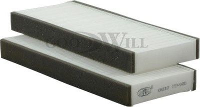 Салонный фильтр GoodWill. Артикул AG 568 2K CF