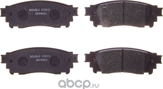 Колодки тормозные дисковые Double Force Double Force. Артикул DFP4603