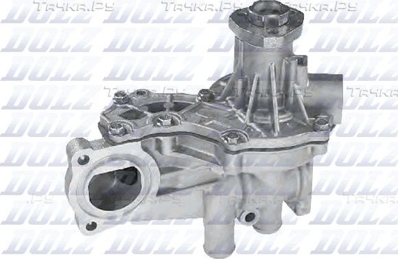 Помпа (водяной насос) Dolz для Volkswagen Passat B3 1988-1996. Артикул A161