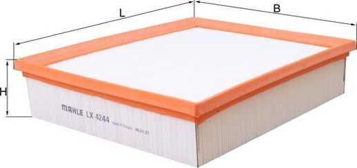Воздушный фильтр Mahle. Артикул LX 4244